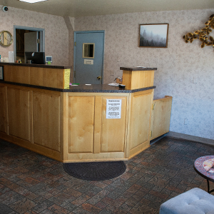 Reception Area of Hi-Lo Motel & RV Park